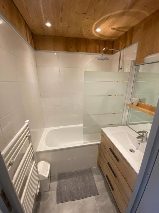 Chaleureux Appartement Renove Ambiance Chalet Praz-sur-Arly Ngoại thất bức ảnh