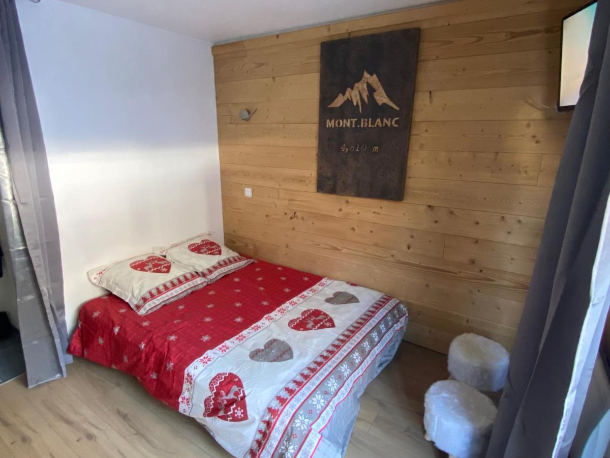 Chaleureux Appartement Renove Ambiance Chalet Praz-sur-Arly Ngoại thất bức ảnh