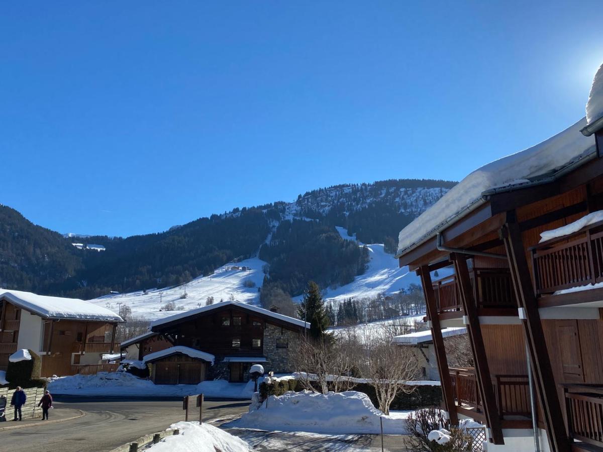 Chaleureux Appartement Renove Ambiance Chalet Praz-sur-Arly Ngoại thất bức ảnh