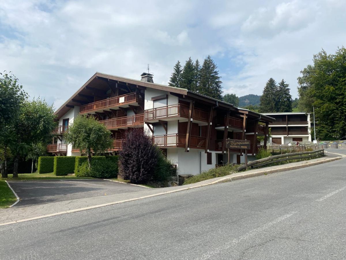 Chaleureux Appartement Renove Ambiance Chalet Praz-sur-Arly Ngoại thất bức ảnh